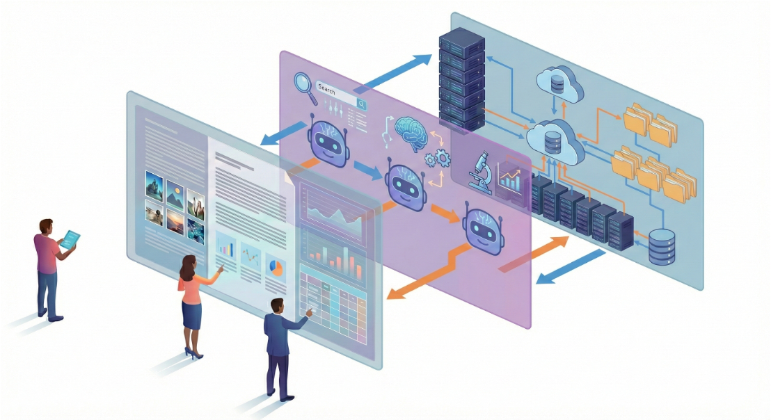 Documents as Human–AI Interfaces diagram
